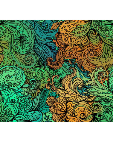 Polyester  Rippling grass 3