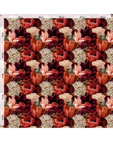 Velvet bloom 07 – cream coral bouquet | Mamidu