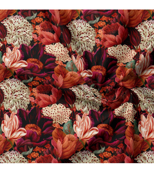 Velvet bloom 07 – cream coral bouquet | Mamidu