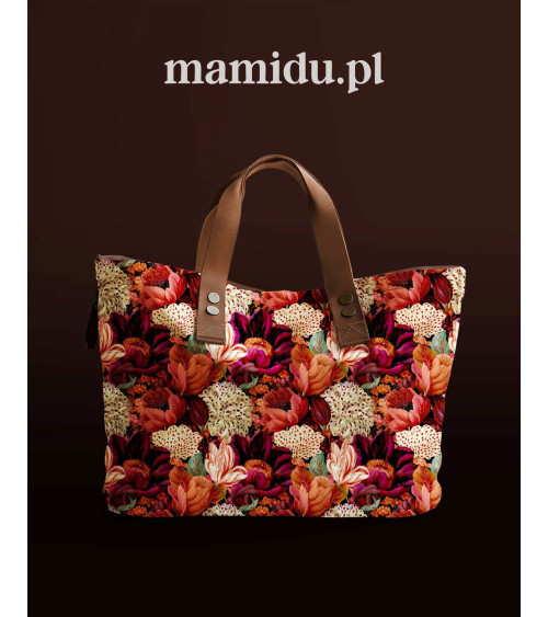 Velvet bloom 07 – cream coral bouquet | Mamidu