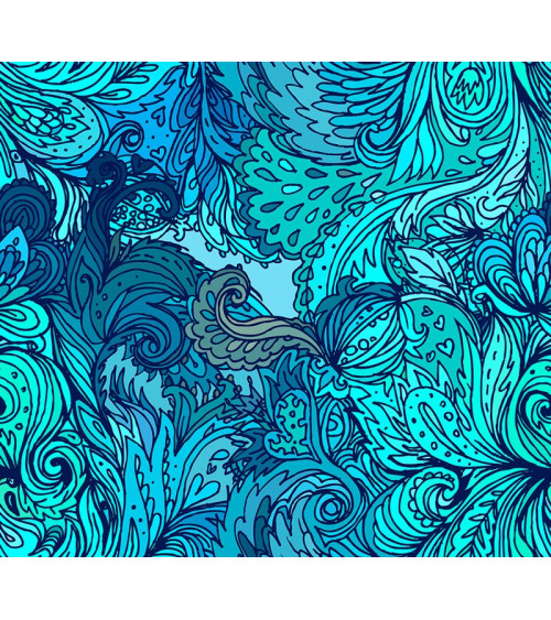 Polyester  Rippling grass 4