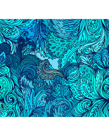 Polyester  Rippling grass 4