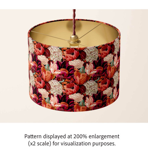 Velvet bloom 07 – cream coral bouquet | Mamidu