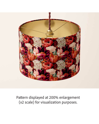 Velvet bloom 07 – cream coral bouquet | Mamidu