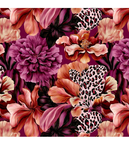 Velvet bloom 08 – piwonie i panterka | Mamidu