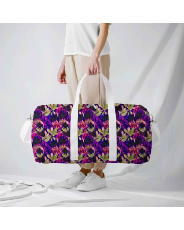 Violet leopard 02 – panterka i kwiaty | Mamidu