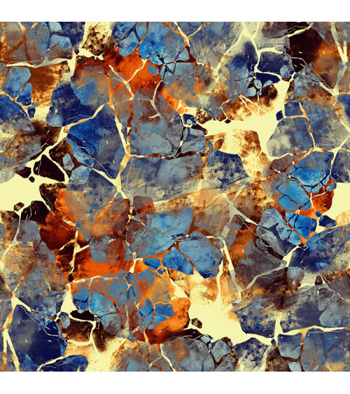 Polyester  Cracked earth