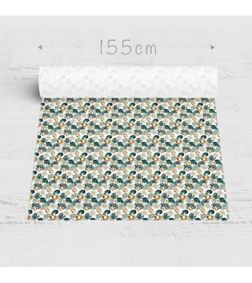 Helle Orchideen Stoff