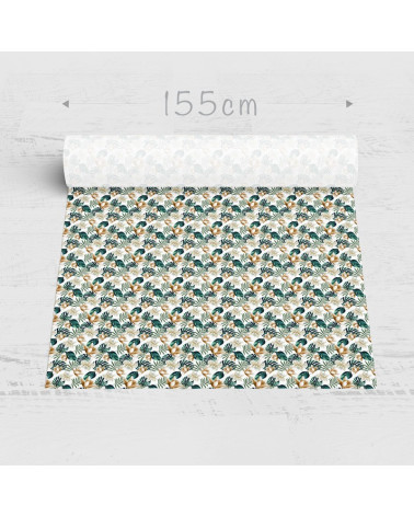 Helle Orchideen Stoff