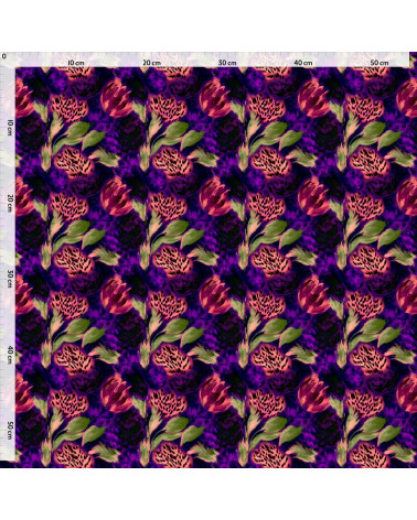 Violet leopard 04 – violettes Leopardenmuster | Mamidu