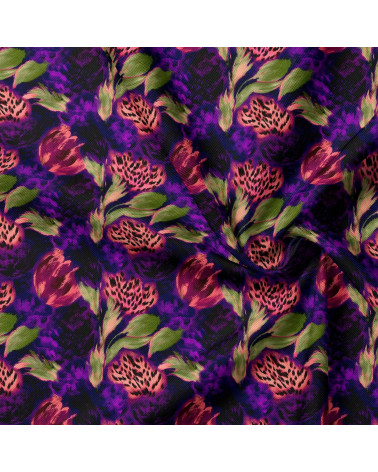 Violet leopard 04 – violettes Leopardenmuster | Mamidu