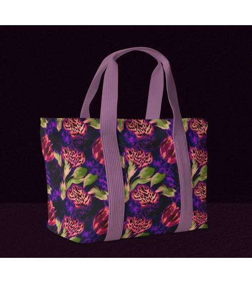Violet leopard 04 – violettes Leopardenmuster | Mamidu