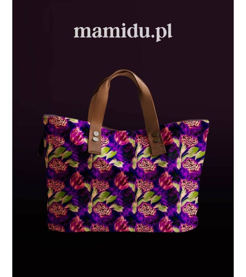 Violet leopard 04 – violettes Leopardenmuster | Mamidu
