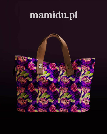 Violet leopard 04 – violettes Leopardenmuster | Mamidu