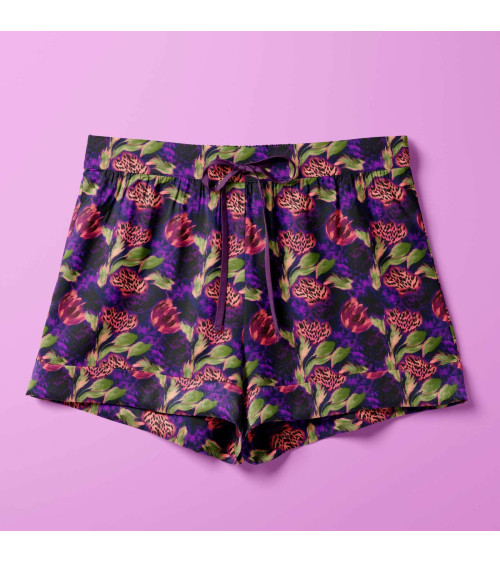Violet leopard 04 – violettes Leopardenmuster | Mamidu