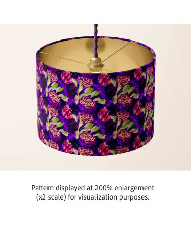 Violet leopard 04 – violettes Leopardenmuster | Mamidu