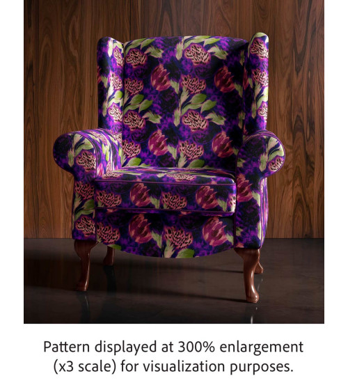 Violet leopard 04 – violettes Leopardenmuster | Mamidu