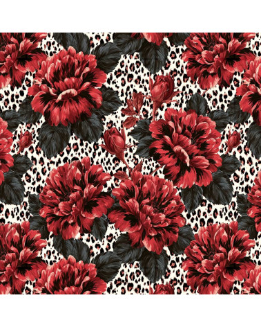 Rose leopard 01 – róże na panterce | Mamidu