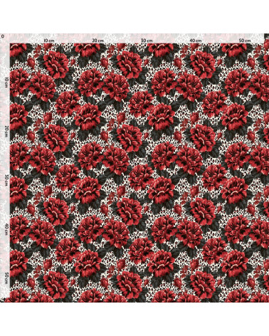 Rose leopard 01 – róże na panterce | Mamidu