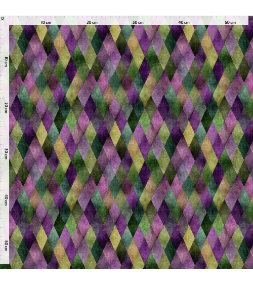 Harlequin diamond 01 – Harlekin-Rauten, Meterware | Mamidu