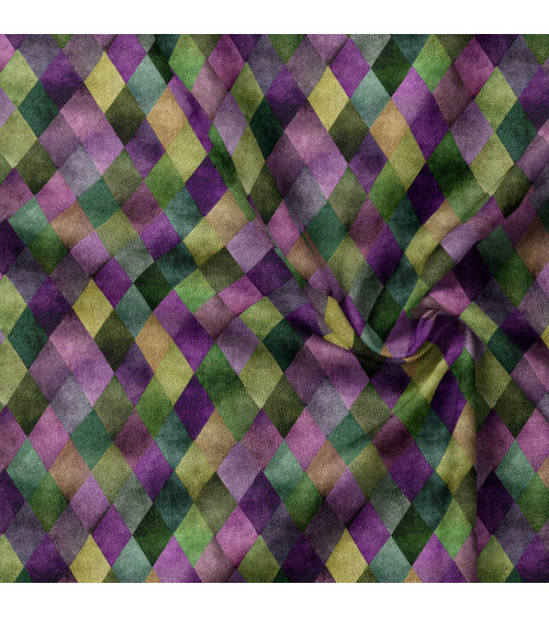 Harlequin diamond 01 – Harlekin-Rauten, Meterware | Mamidu