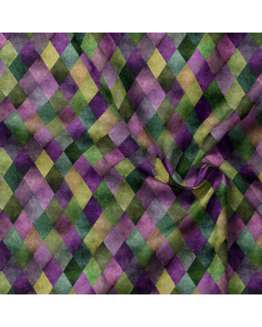 Harlequin diamond 01 – Harlekin-Rauten, Meterware | Mamidu
