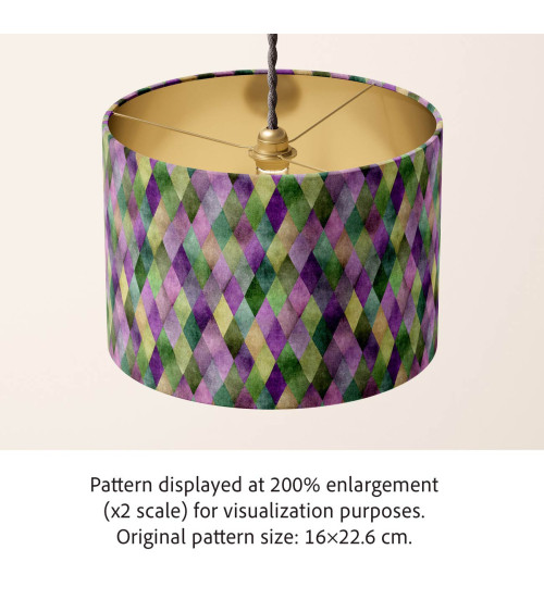 Harlequin diamond 01 – Harlekin-Rauten, Meterware | Mamidu