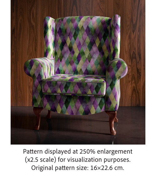 Harlequin diamond 01 – Harlekin-Rauten, Meterware | Mamidu