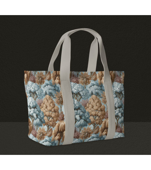 Woodland trees 01 – woodland trees fabric | Mamidu