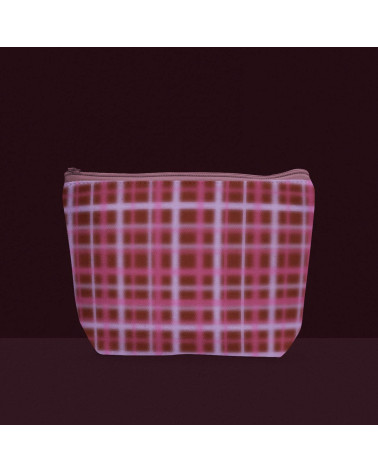 Blurred grid 02 – bordowa rozmyta krata | Mamidu