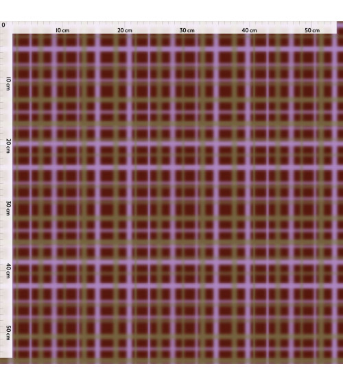 Blurred grid 03 – burgundy olive blurred check | Mamidu
