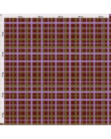 Blurred grid 03 – burgundy olive blurred check | Mamidu
