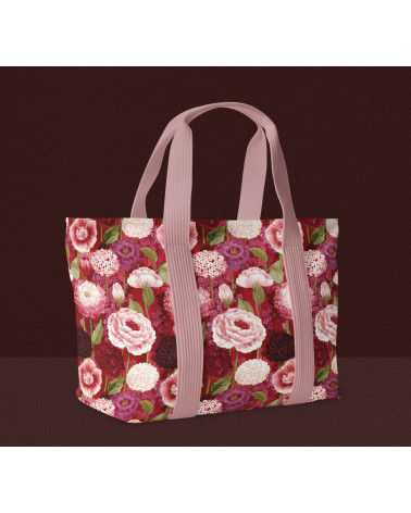 Cottage garden 01 – cottage garden floral fabric | Mamidu