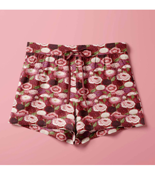 Cottage garden 01 – cottage garden floral fabric | Mamidu