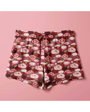 Cottage garden 01 – cottage garden floral fabric | Mamidu