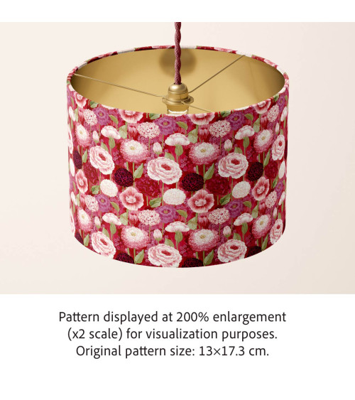 Cottage garden 01 – cottage garden floral fabric | Mamidu