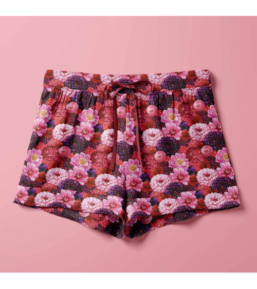 Dahlia leopard 01 – Dahlien auf Leopardenmuster | Mamidu