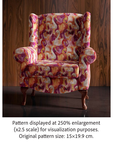 Flamingo agate 01 – flamingo agate fabric | Mamidu