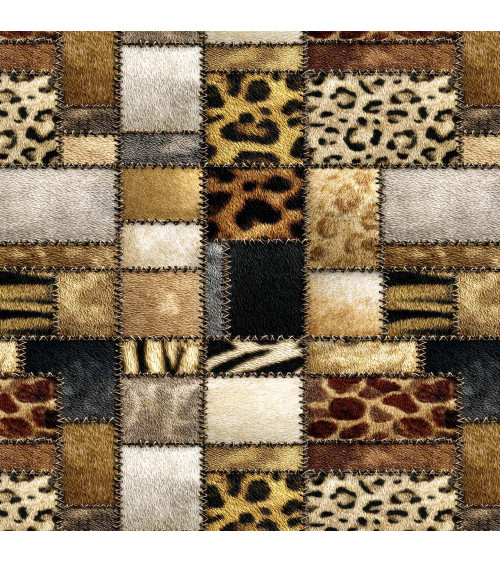 Fur patchwork 01 – Fell-Patchwork als Meterware | Mamidu