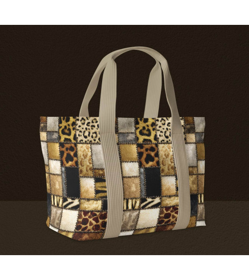 Fur patchwork 01 – animal fur patchwork fabric | Mamidu