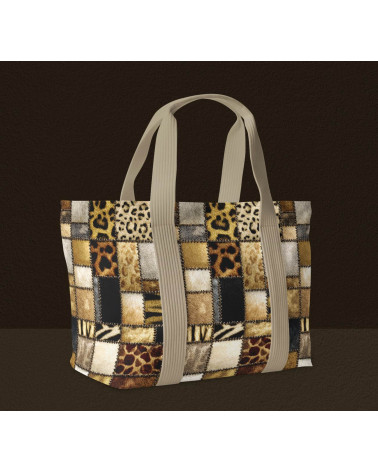 Fur patchwork 01 – animal fur patchwork fabric | Mamidu