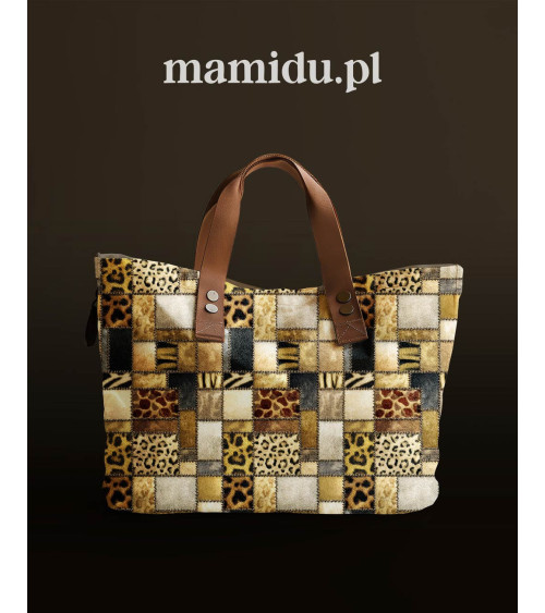Fur patchwork 01 – animal fur patchwork fabric | Mamidu