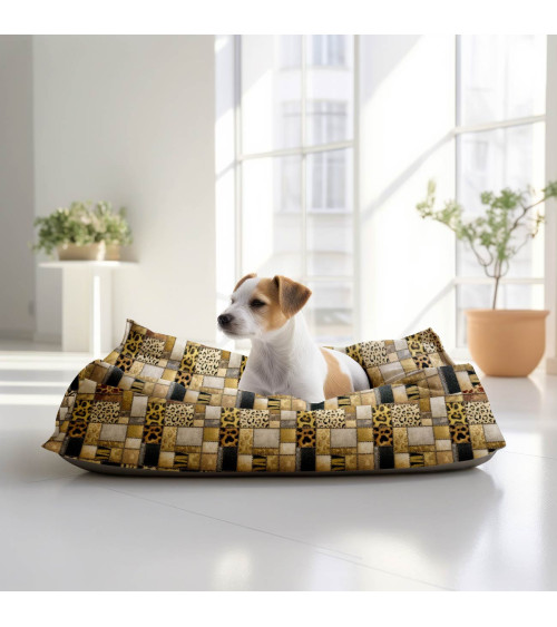 Fur patchwork 01 – animal fur patchwork fabric | Mamidu