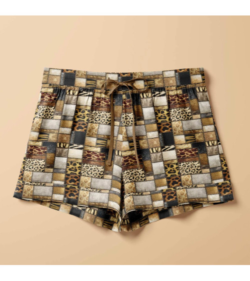 Fur patchwork 01 – animal fur patchwork fabric | Mamidu