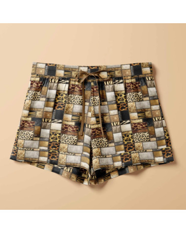 Fur patchwork 01 – animal fur patchwork fabric | Mamidu