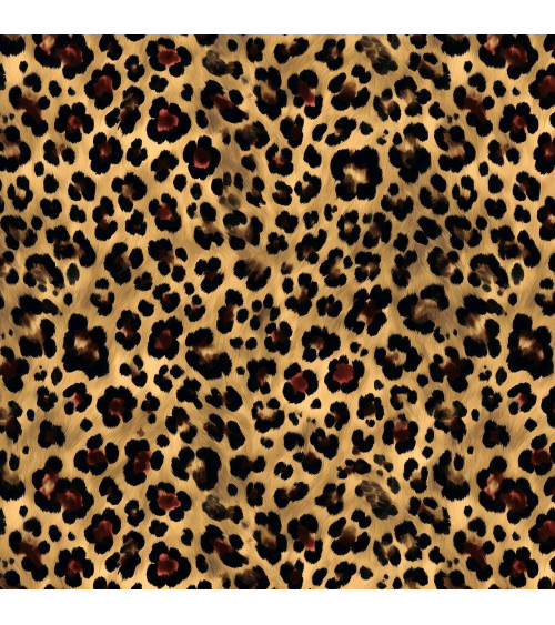 Leopard 42 – klassischer Leopard, Meterware | Mamidu