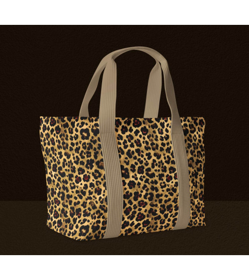 Leopard 42 – klassischer Leopard, Meterware | Mamidu