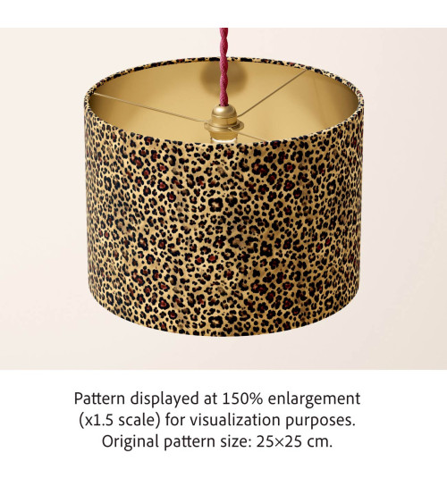 Leopard 42 – klassischer Leopard, Meterware | Mamidu