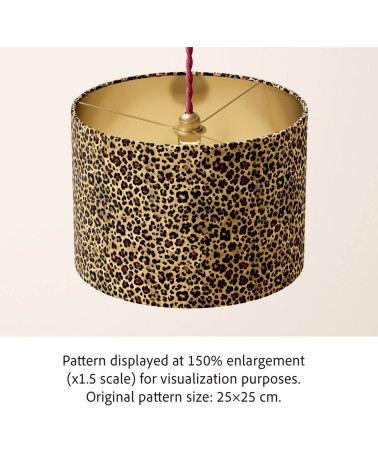 Leopard 42 – klassischer Leopard, Meterware | Mamidu