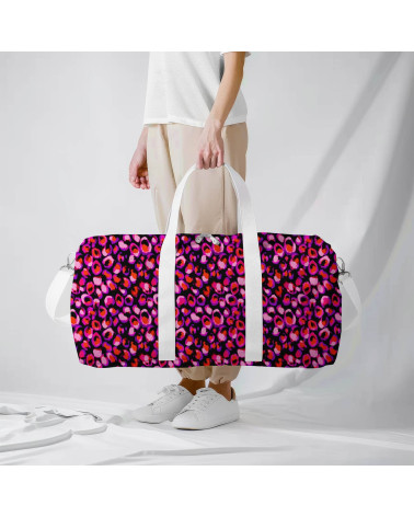 Neon leopard 02 – neonowa panterka na czerni | Mamidu